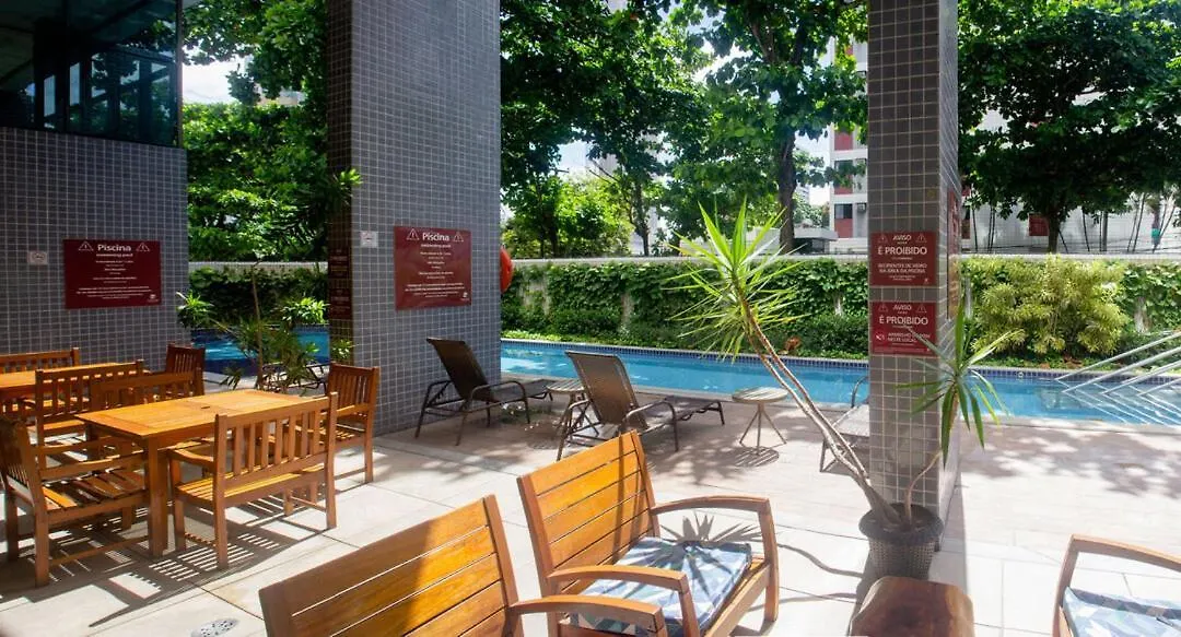 شقة Apart Hotel C Wifi Prox A Praia De Boa Viagem Pe ريسيفي
